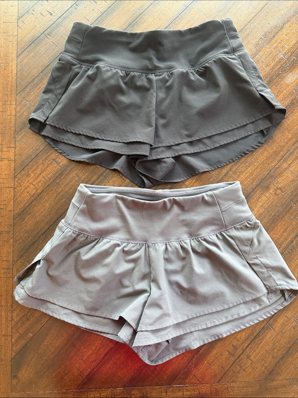 CALIA Women's Black & Gray Athletic Shorts - XS